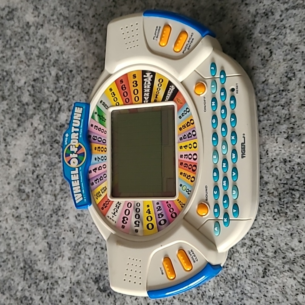 1998 Wheel of Fortune Hand Held Game